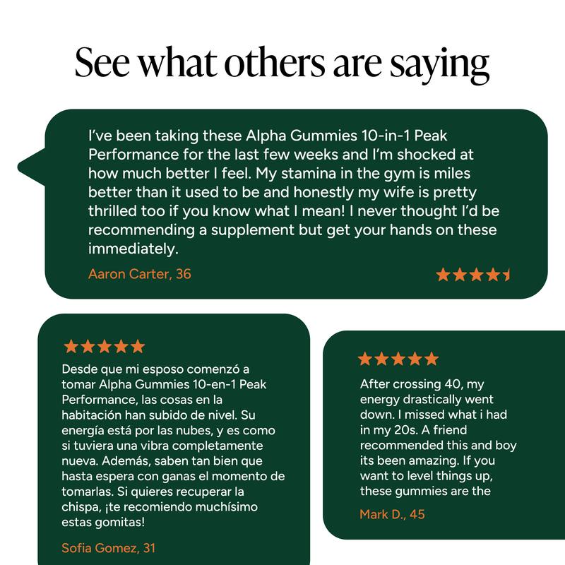 Nesaura Alpha Gummies