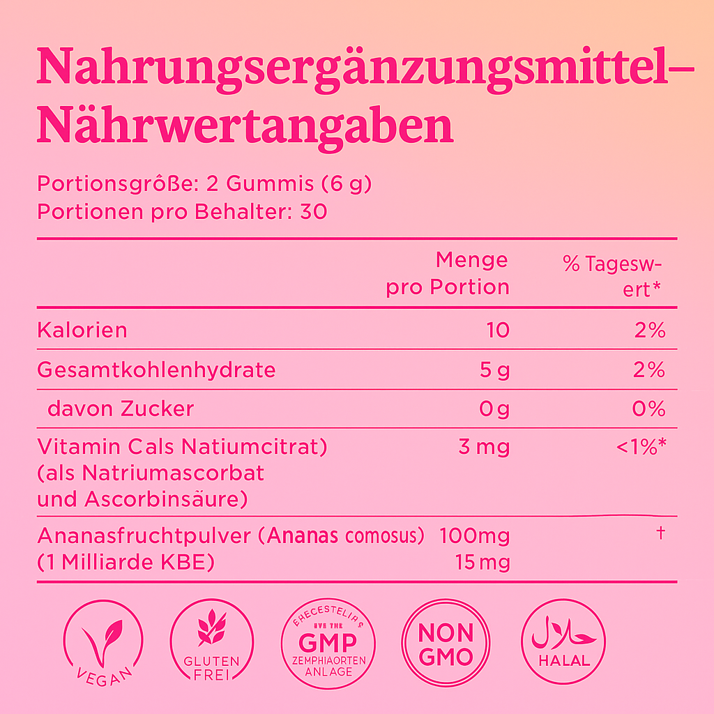 Weibliche Balance Gummibärchen