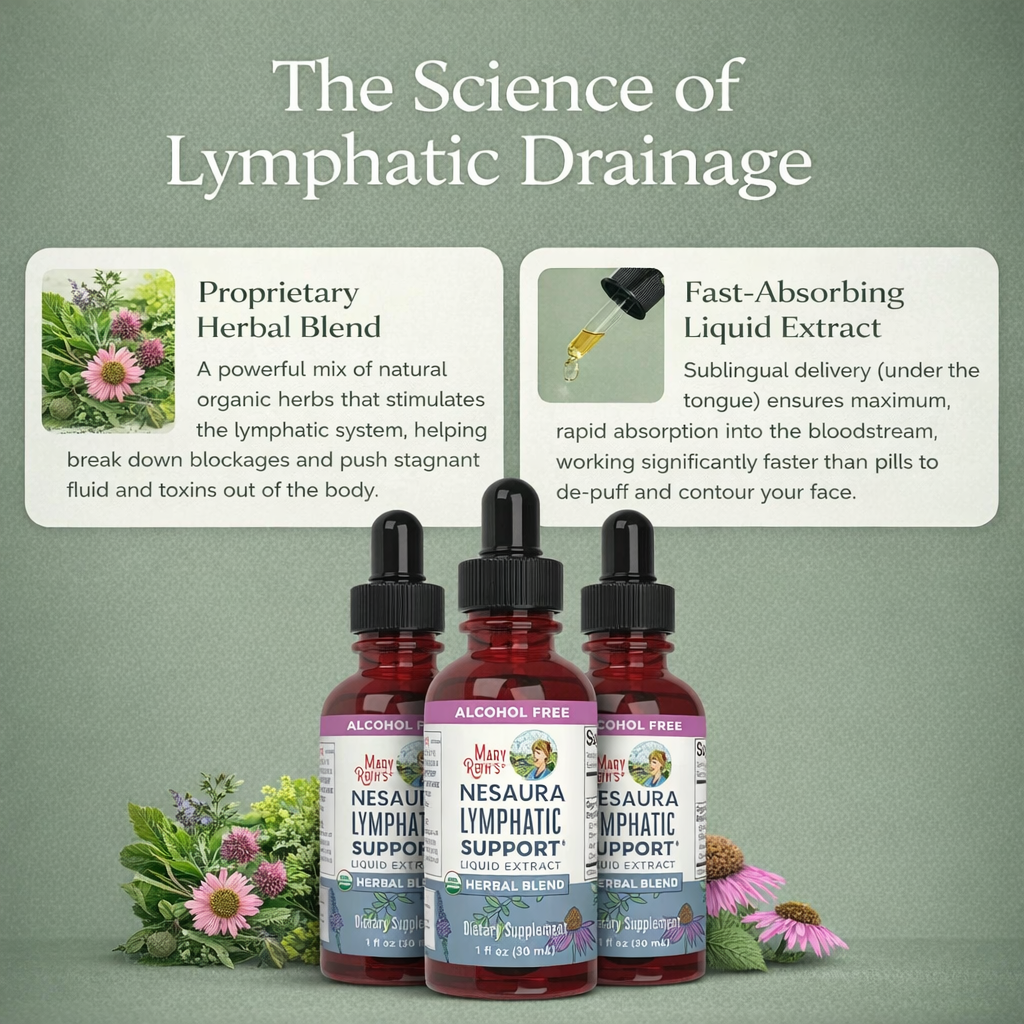 Nesaura Lymphatic Drainage Drops