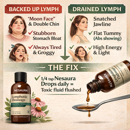 Nesaura™ Lymphatic Drainage Supplement: Reduce Bloat, Reduce Puffiness, Detoxify, Support Lymph Flow (Copy)