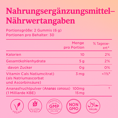 Weibliche Balance Gummibärchen