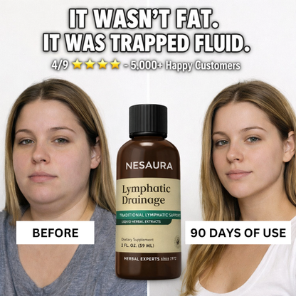 Nesaura™ Lymphatic Drainage Supplement: Reduce Bloat, Reduce Puffiness, Detoxify, Support Lymph Flow (Copy)